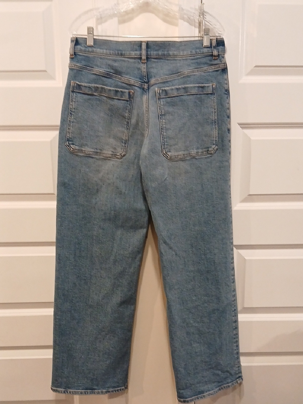 Madewell Emmet Wide Leg Jeans Patch Pocket Edition Atlin Wash Size 30 - Picture 5 of 8